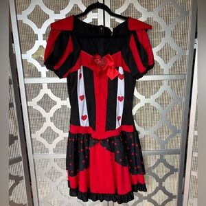 Red and Black Heart Dress